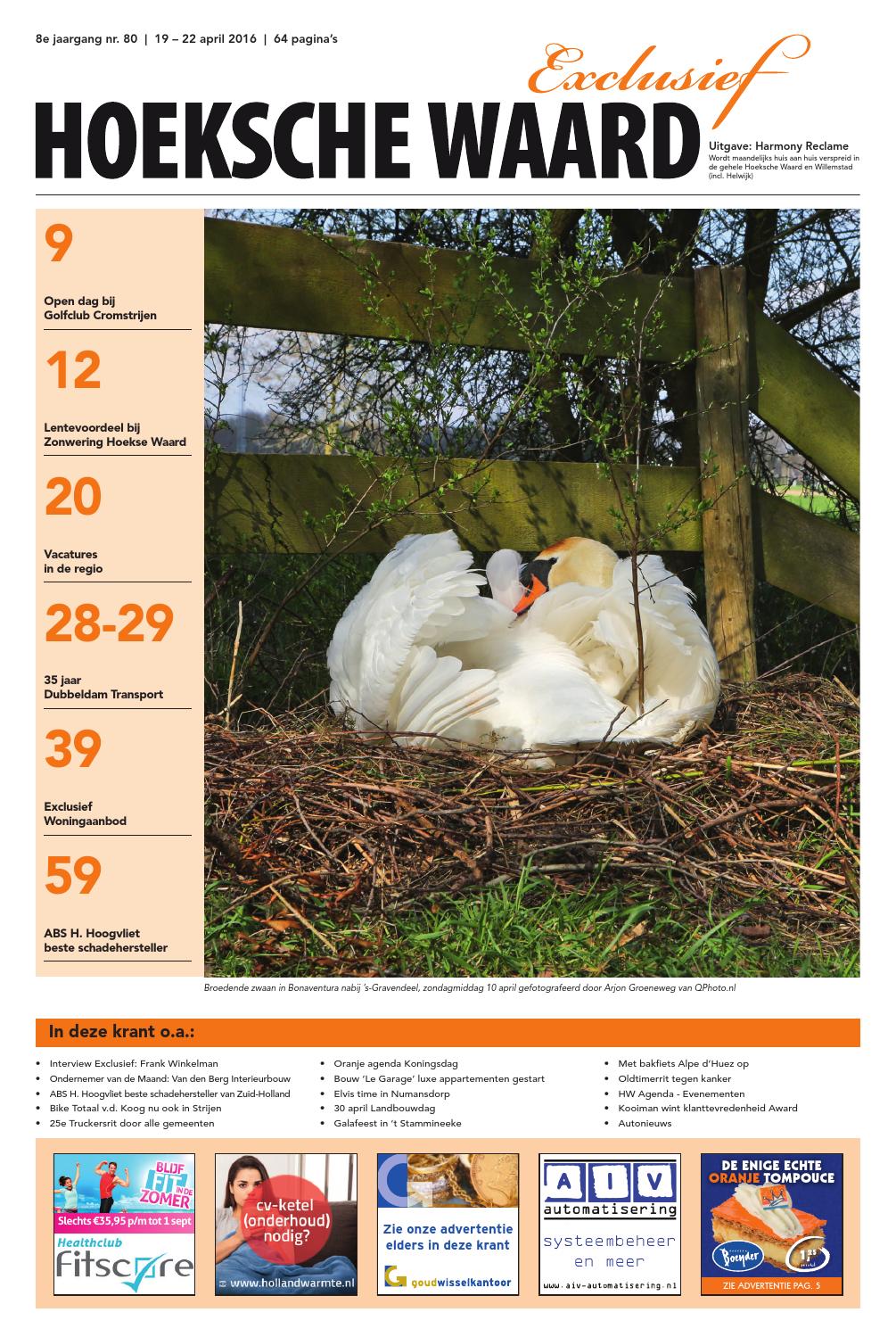 Hwe 1 september 2015 by hoeksche waard exclusief issuu