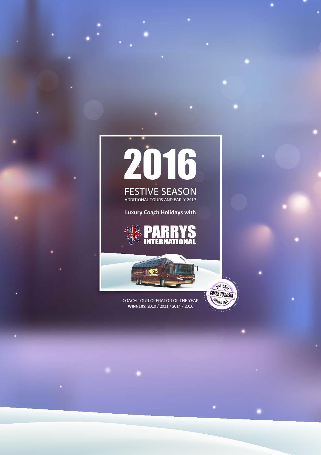 Parrys International Luxury Coach Holidays by Hollyhill Design issuu