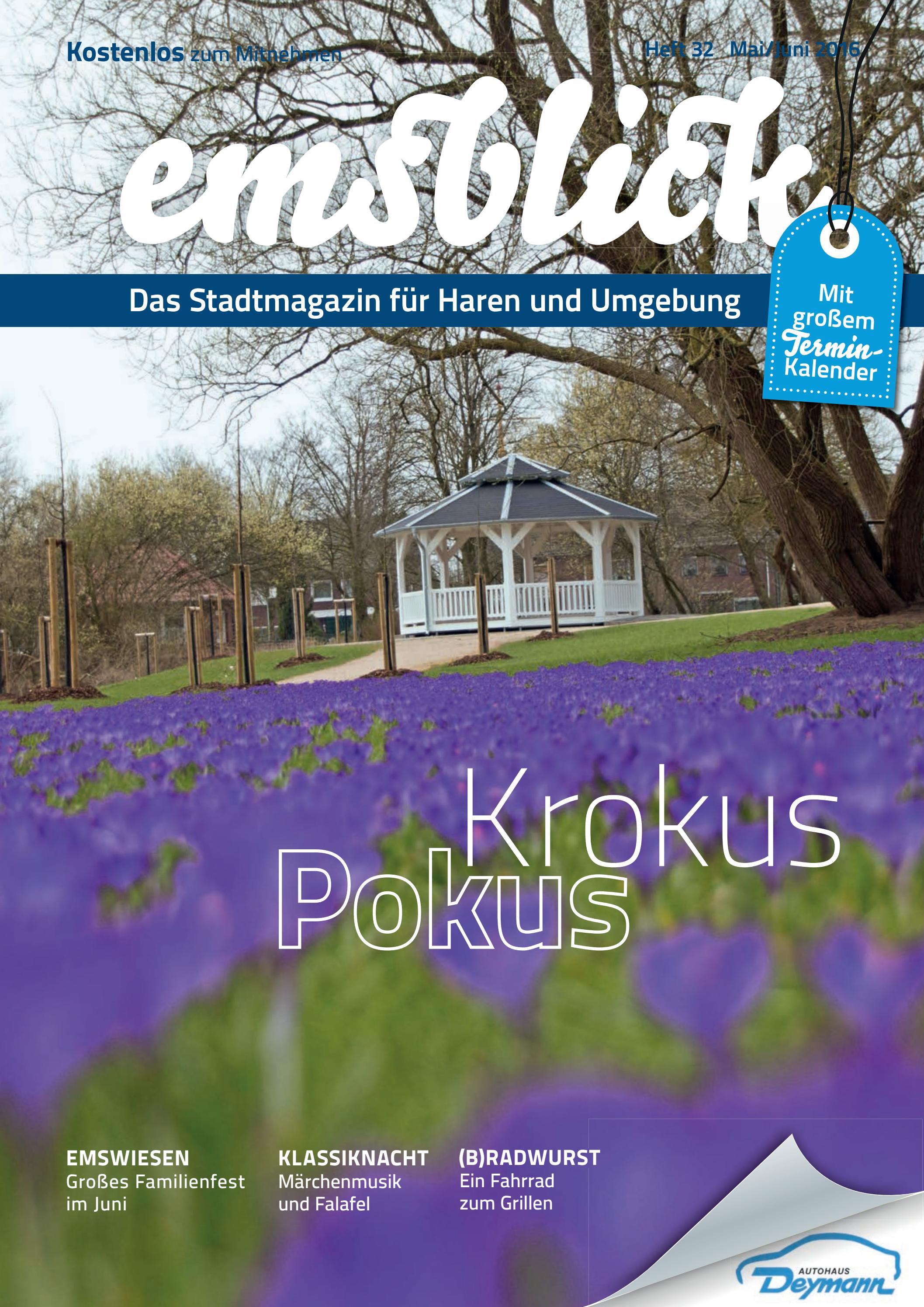 Heft 32 (mai/juni 2016) emsblick haren by emsblick medien ug issuu Möbel zu verschenken in hagen