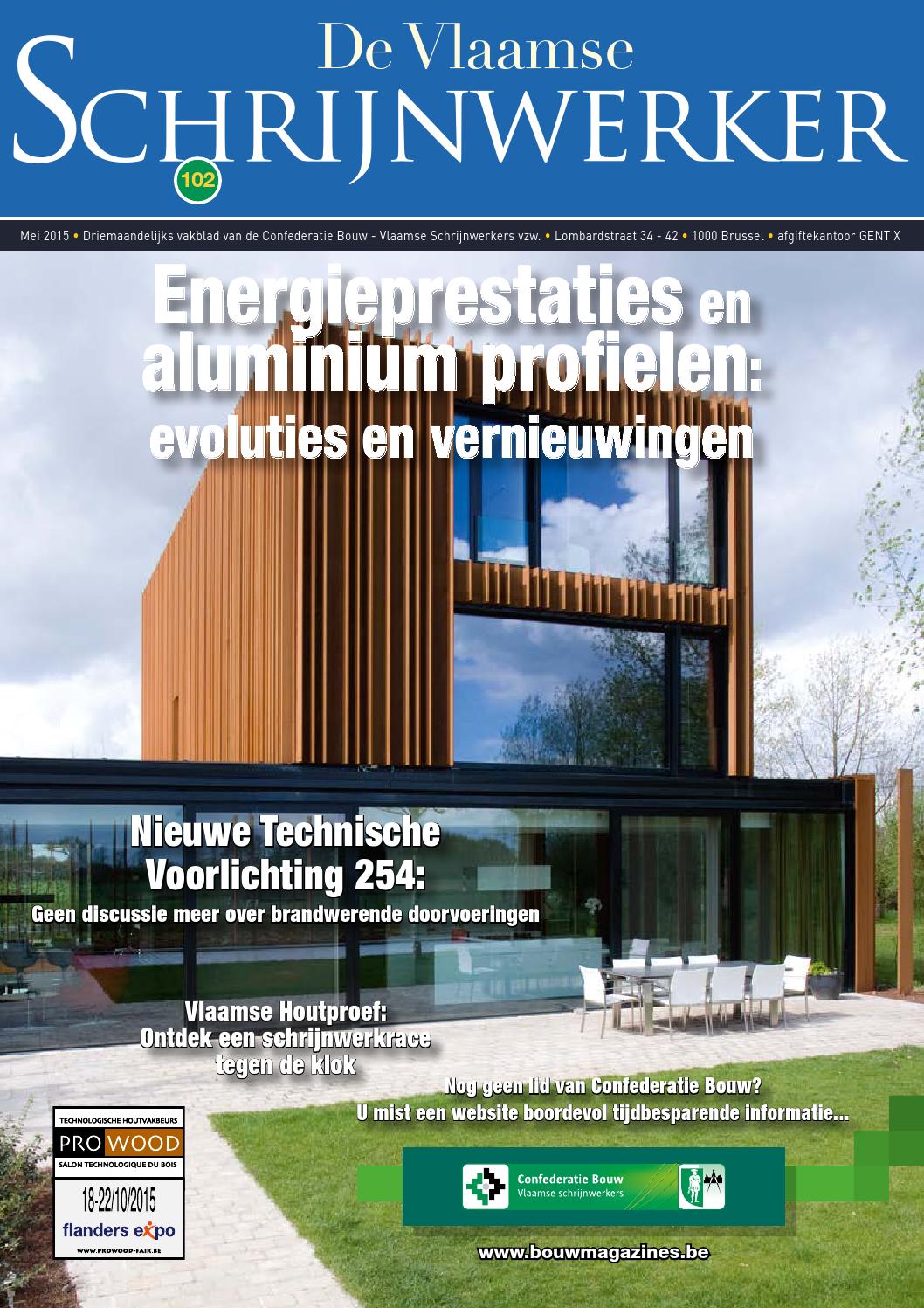 De vlaamse schrijnwerker mei 2016 (nr 106) by confed issuu