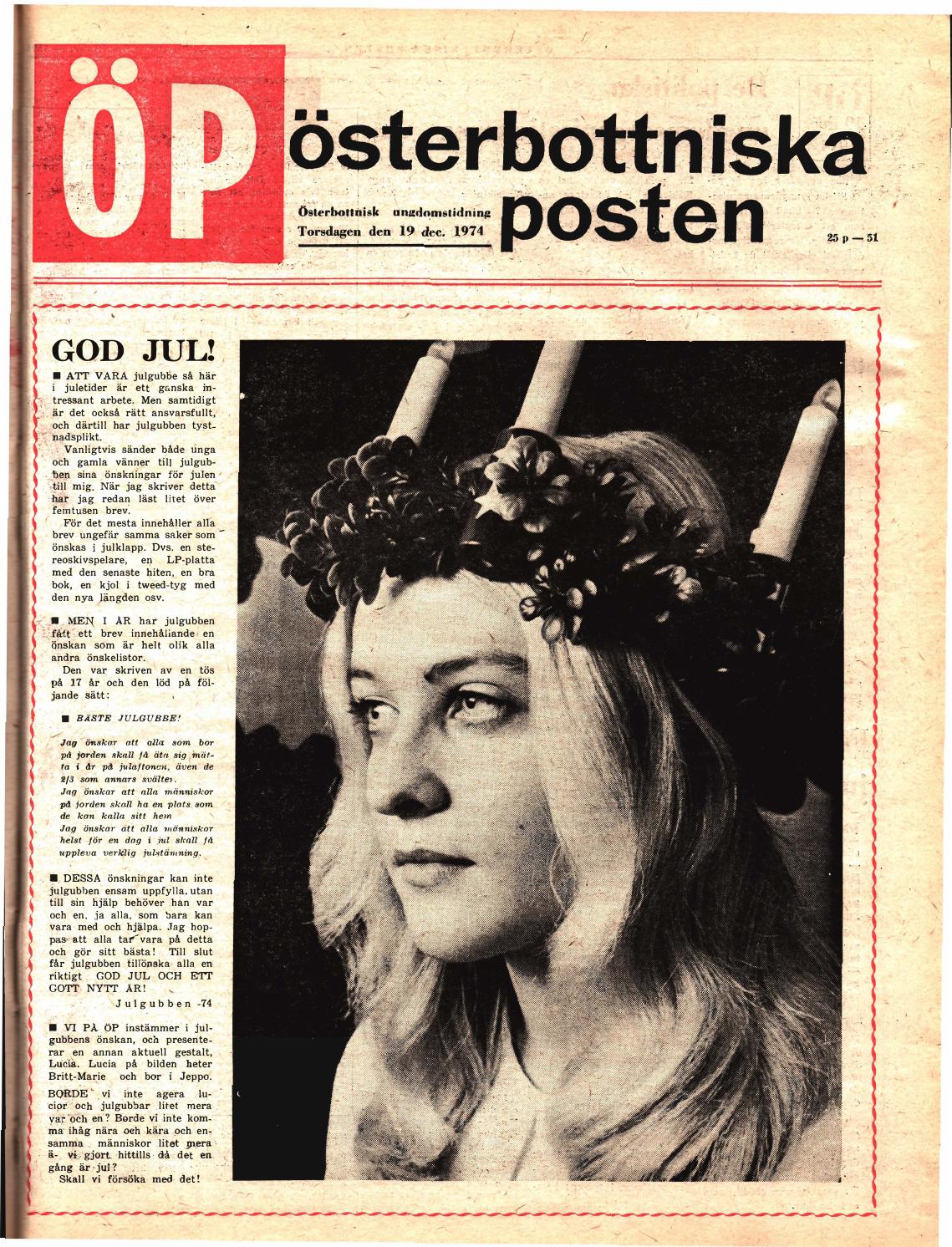 Ãsterbottniska posten (Ãp) nr. 26 1969 by Ãsterbottniska posten ...