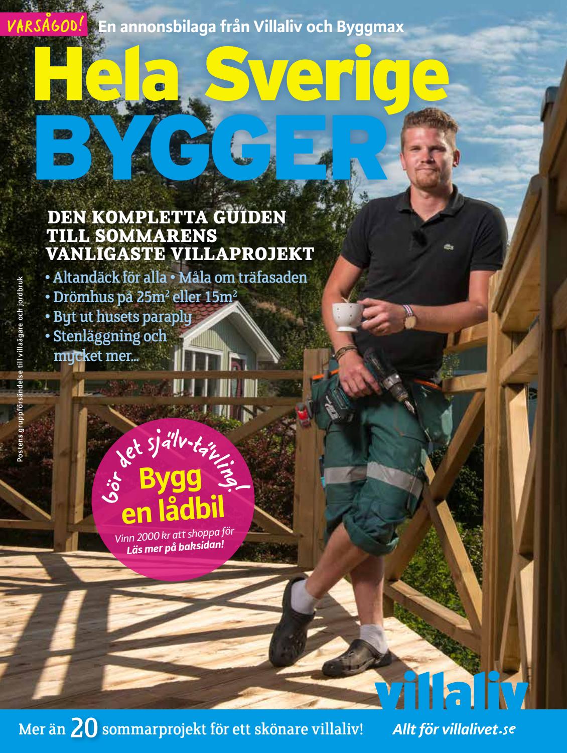 Villaliv hela sverige bygger bilaga juni 2016 by förlaget ...