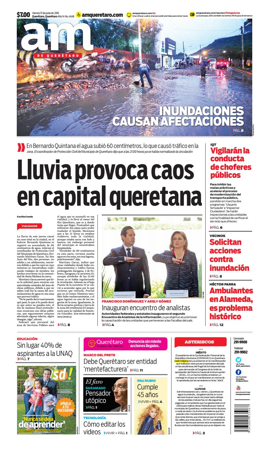 29 I 01 I 2016 By Peridico AM Queretaro Issuu 29 I 01 I 2016 By Peridico AM Queretaro Issuu