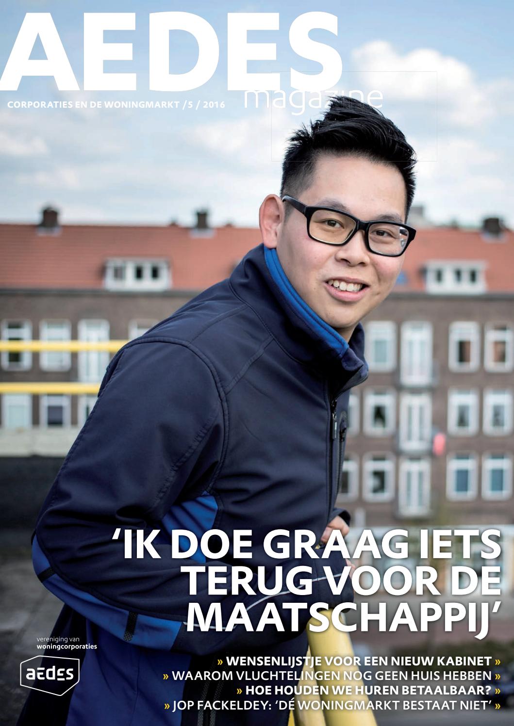 Aedes magazine 5/2016 by aedes.nl issuu