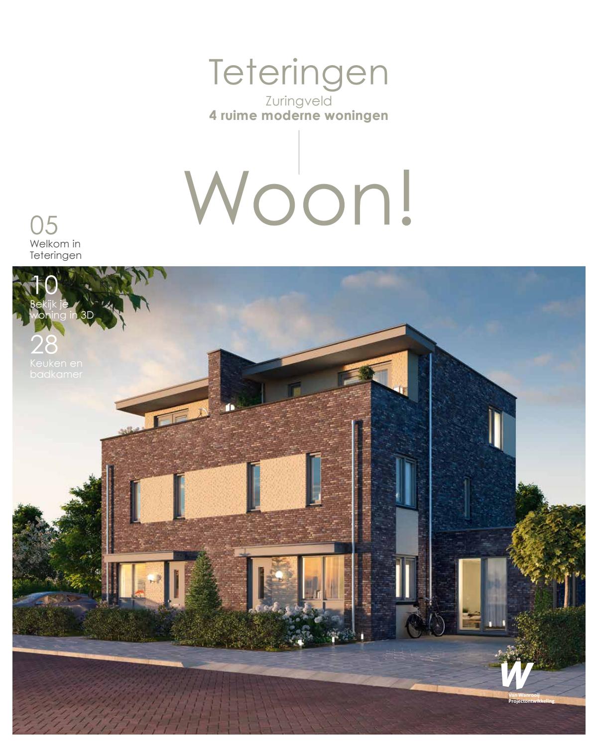 Woon!magazine teteringen: 4 tweekappers zuringveld by van wanrooij ...