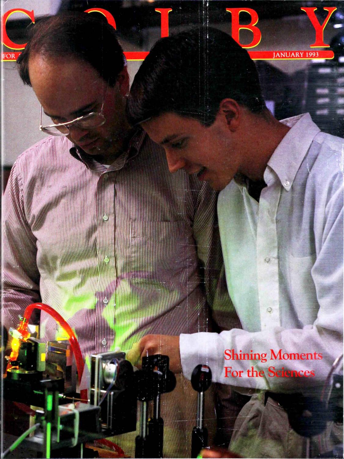Colby magazine vol. 82, no. 1 by colby college libraries issuu