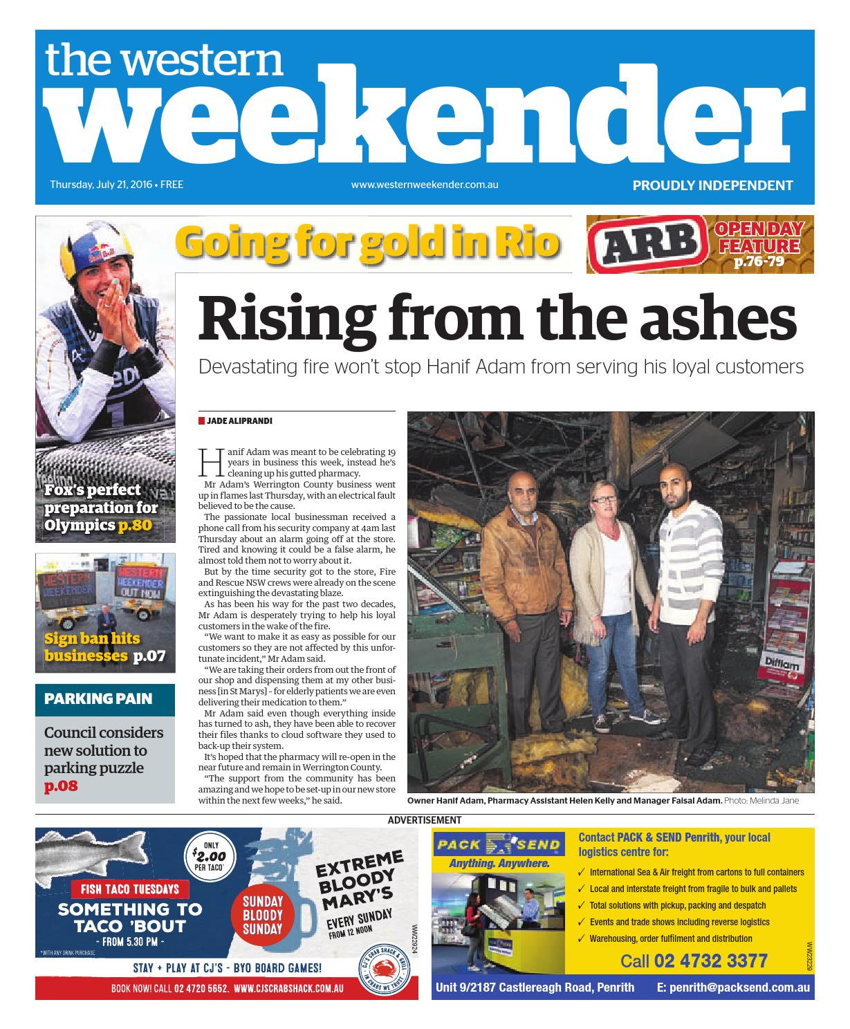 Western Weekender July 21 by Western Sydney Publishing Group issuu