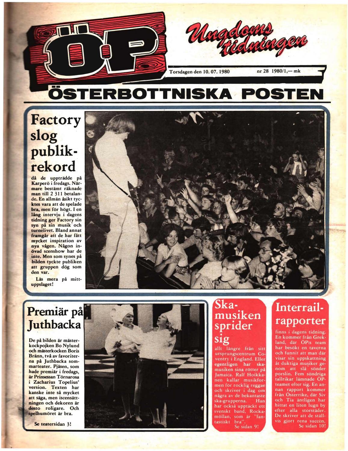 Ãsterbottniska posten (Ãp) nr. 23 1972 by Ãsterbottniska posten ...