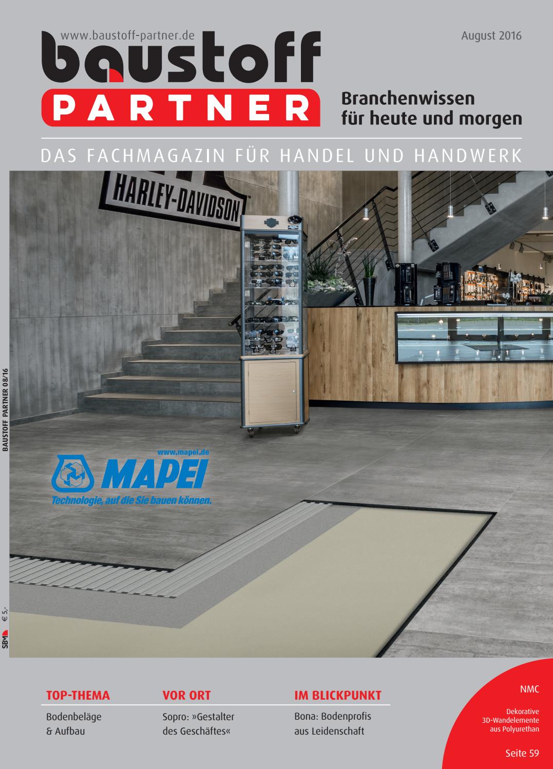 Baustoff partner august 2016 by sbm verlag gmbh issuu