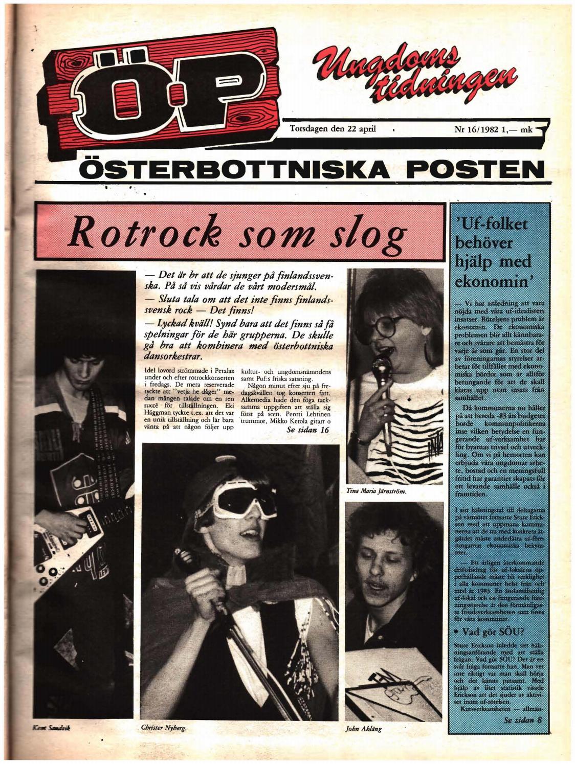 Ãsterbottniska posten (Ãp) nr. 16 1982 by Ãsterbottniska posten ...