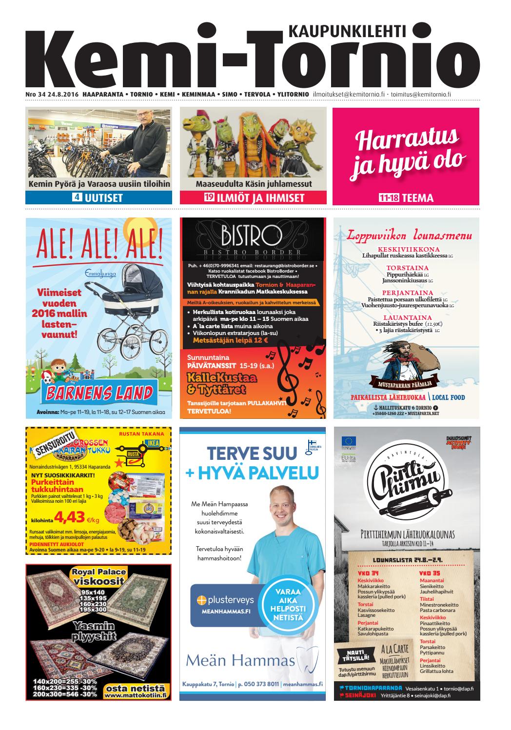 Urban plan Kemi Tornio Finland