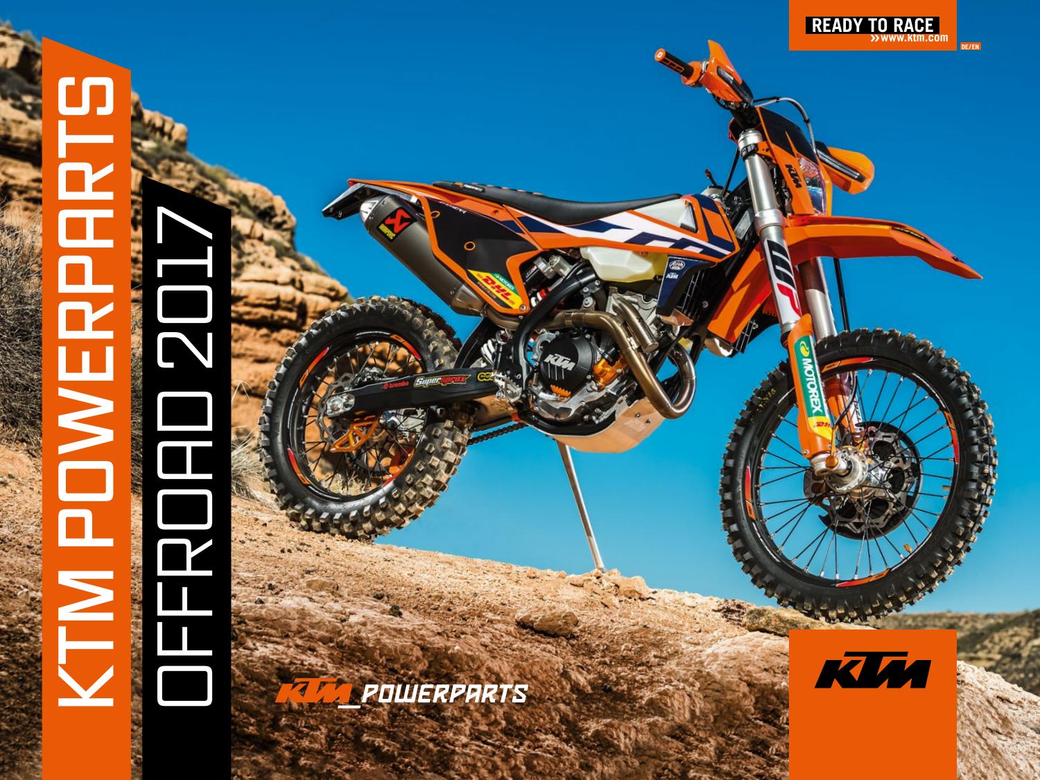 KTM PowerParts offroad 2017 English Deutsch by KTM Sportmotorcycle GmbH