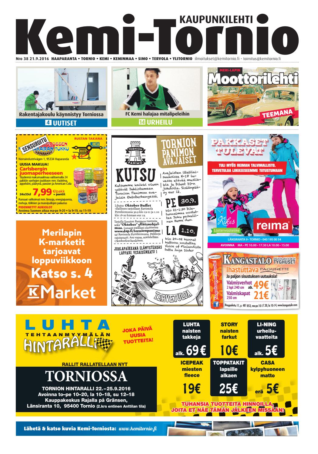 Urban plan Kemi Tornio Finland