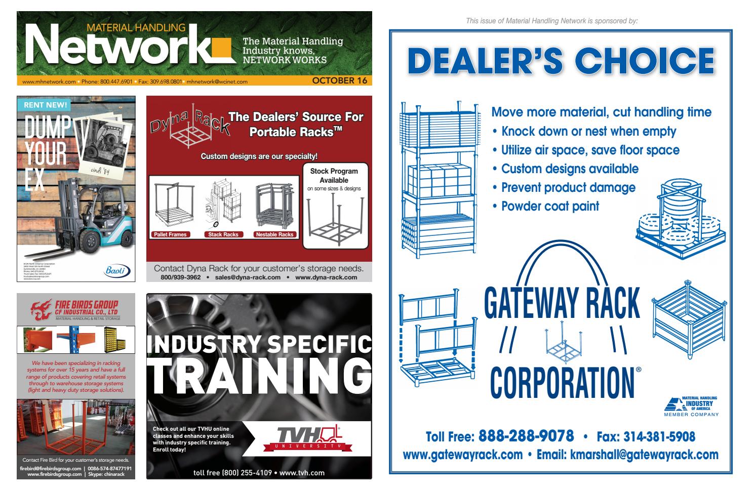 Material Handling Network October 2016 by Material Handling Network issuu