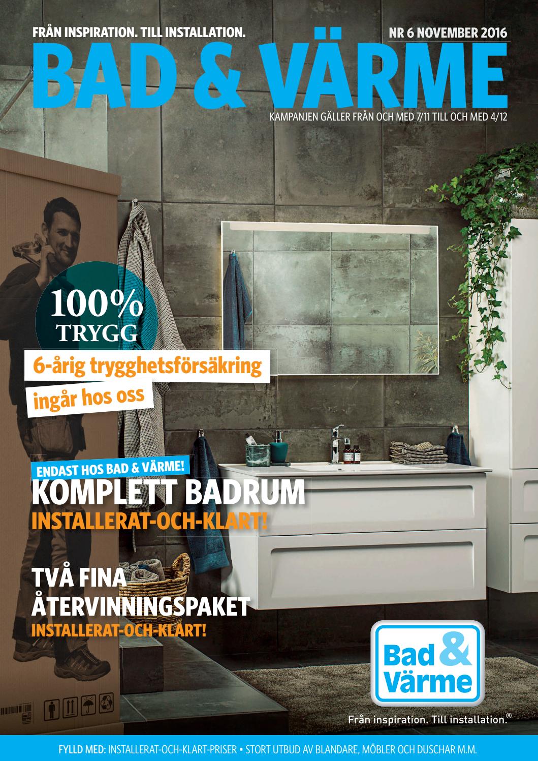 Bad&värme dr 6 2016 by kw reklam issuu