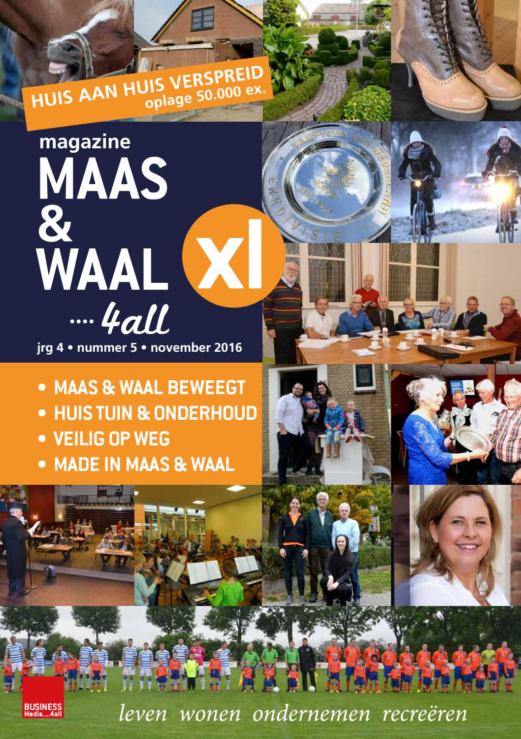 Maas & waal 4all, november 2016 by business media....4all issuu Groes woonkamer ontwerpkleur