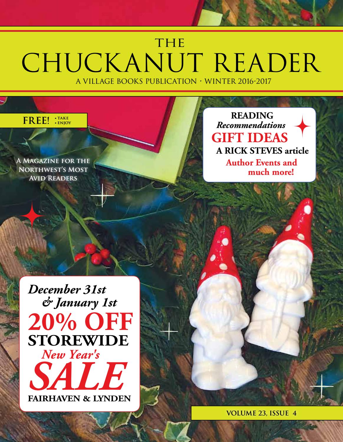 Chuckanut reader fall 2016 by chuck robinson issuu