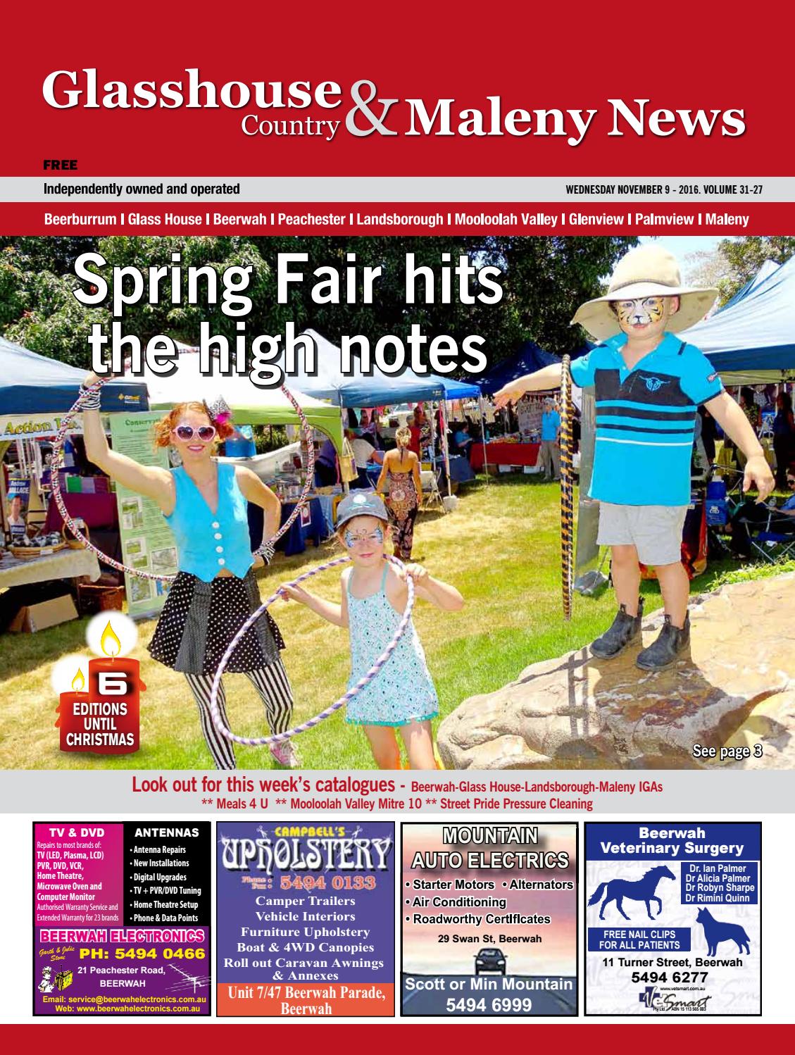 Edition 9 November 2016 By Glasshouse Country News Issuu Edition 9 November 2016 By Glasshouse Country News Issuu
