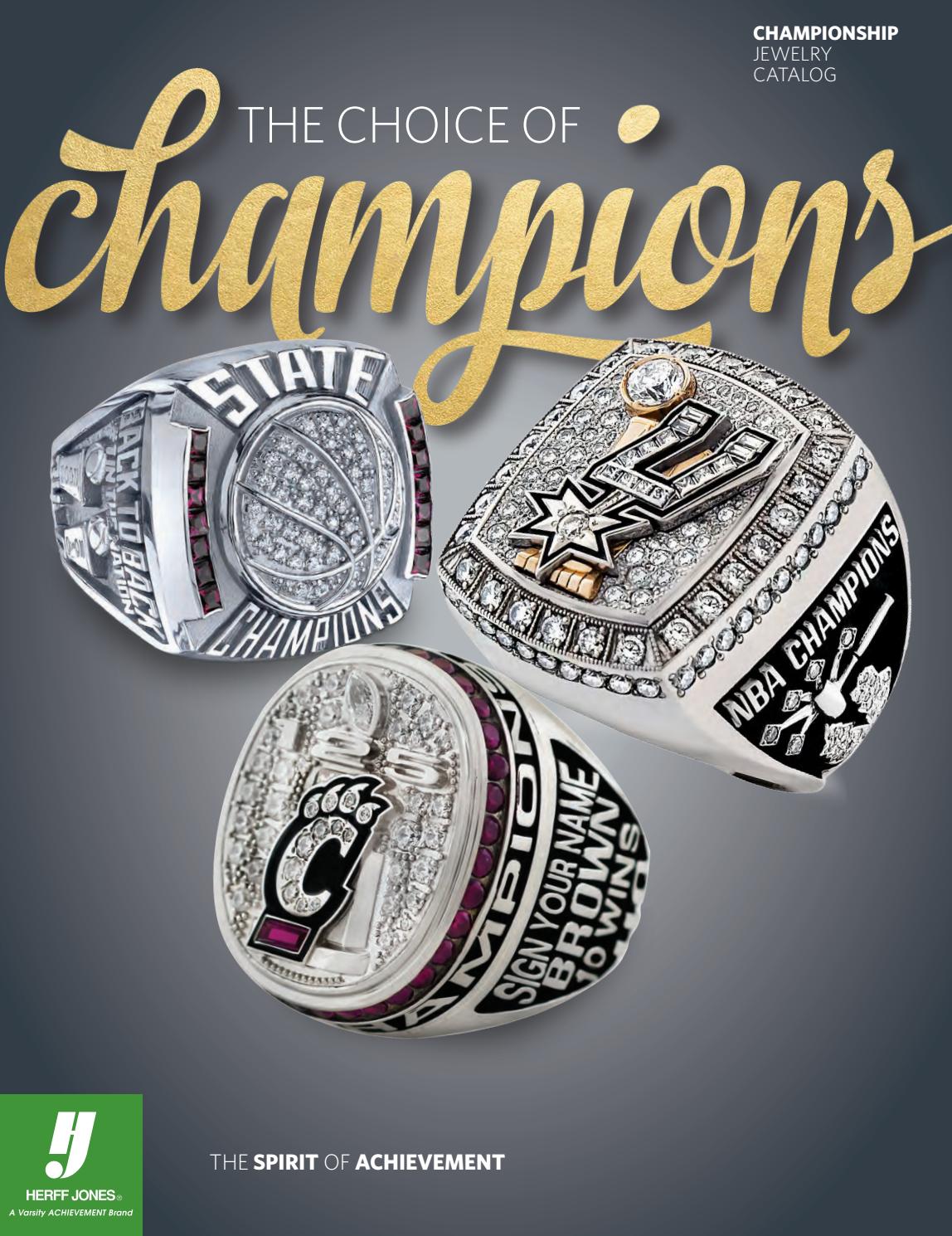 Championship Jewelry Catalog 2016 by Herff Jones issuu