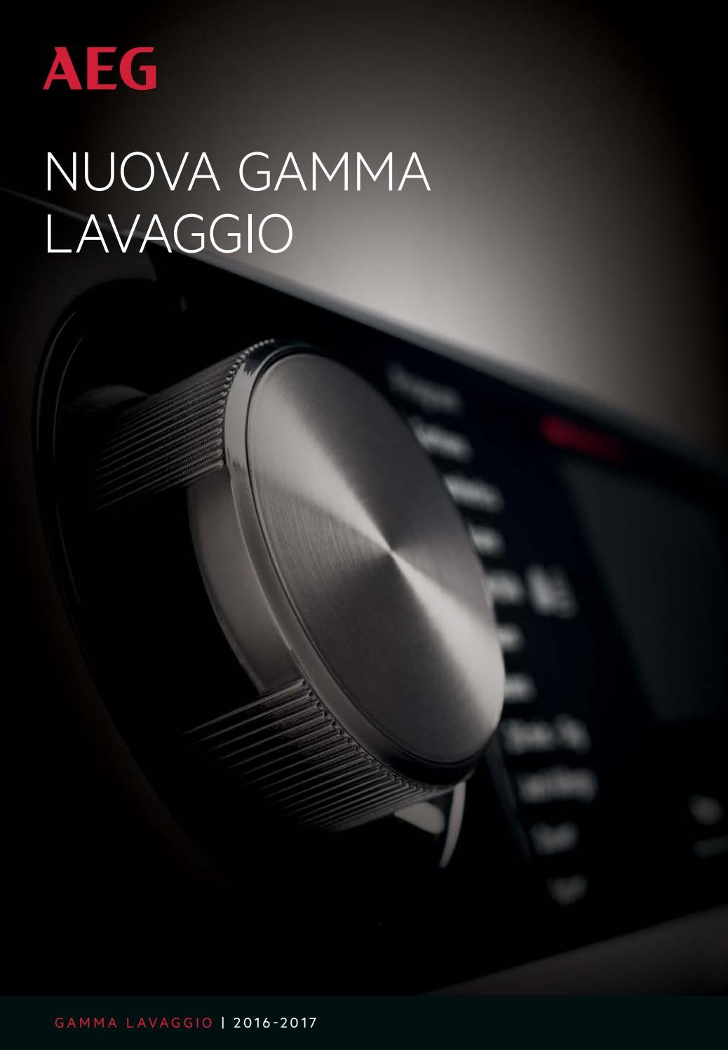 Aeg nuova gamma lavaggio by pegoiani expert issuu Lavanderia Font ispirazioni