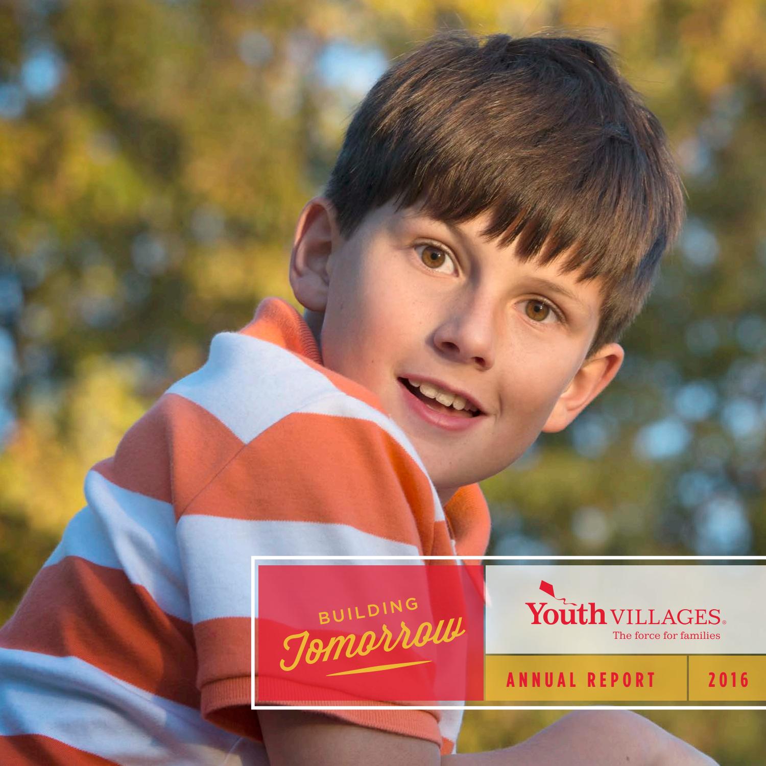 2016 annual report by youth villages issuu
