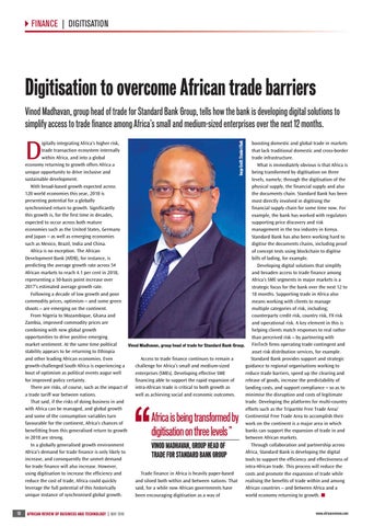 Digitisation to overcome African trade barriers