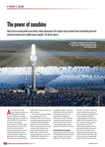 The power of sunshine