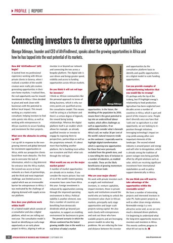 Connecting investors to diverse opportunities