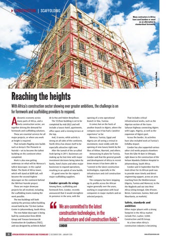 Reaching the heights