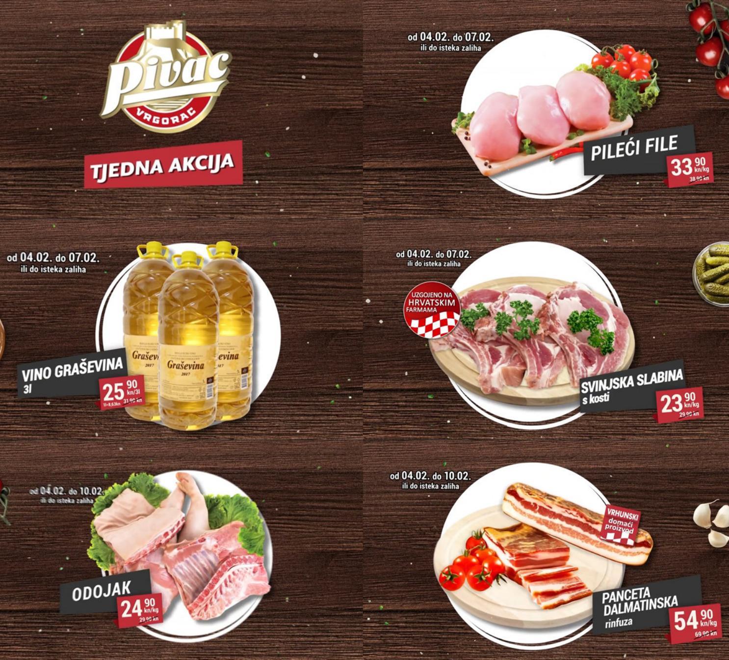 Nova tjedna sniženja od 04.- 10.02.2019. u Pivac prodajnim centrima! Nova tjedna sniženja od 04.- 10.02.2019. u Pivac prodajnim centrima!