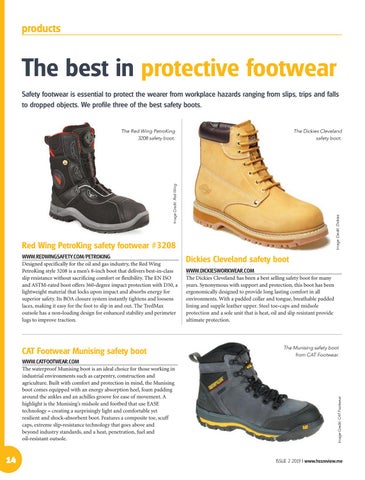 The best in protective footwear