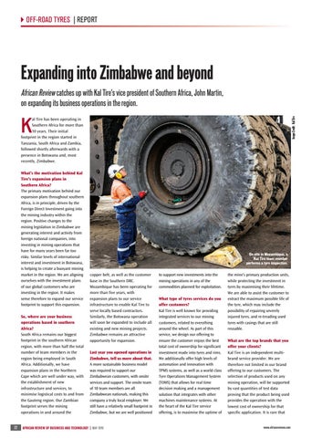 Expanding into Zimbabwe and beyond