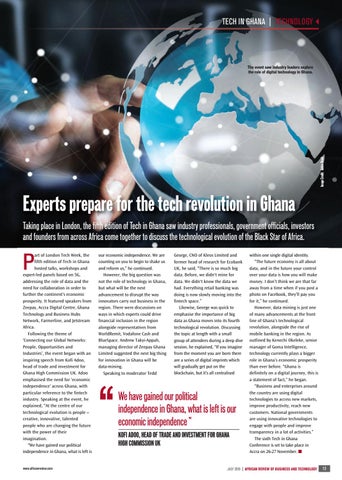 Experts prepare for the tech revolution in Ghana