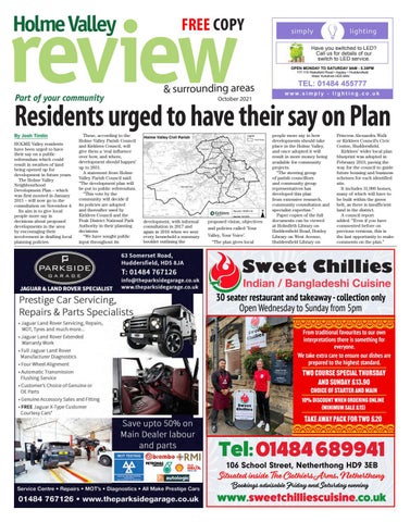 Holme Valley Review - October 2021