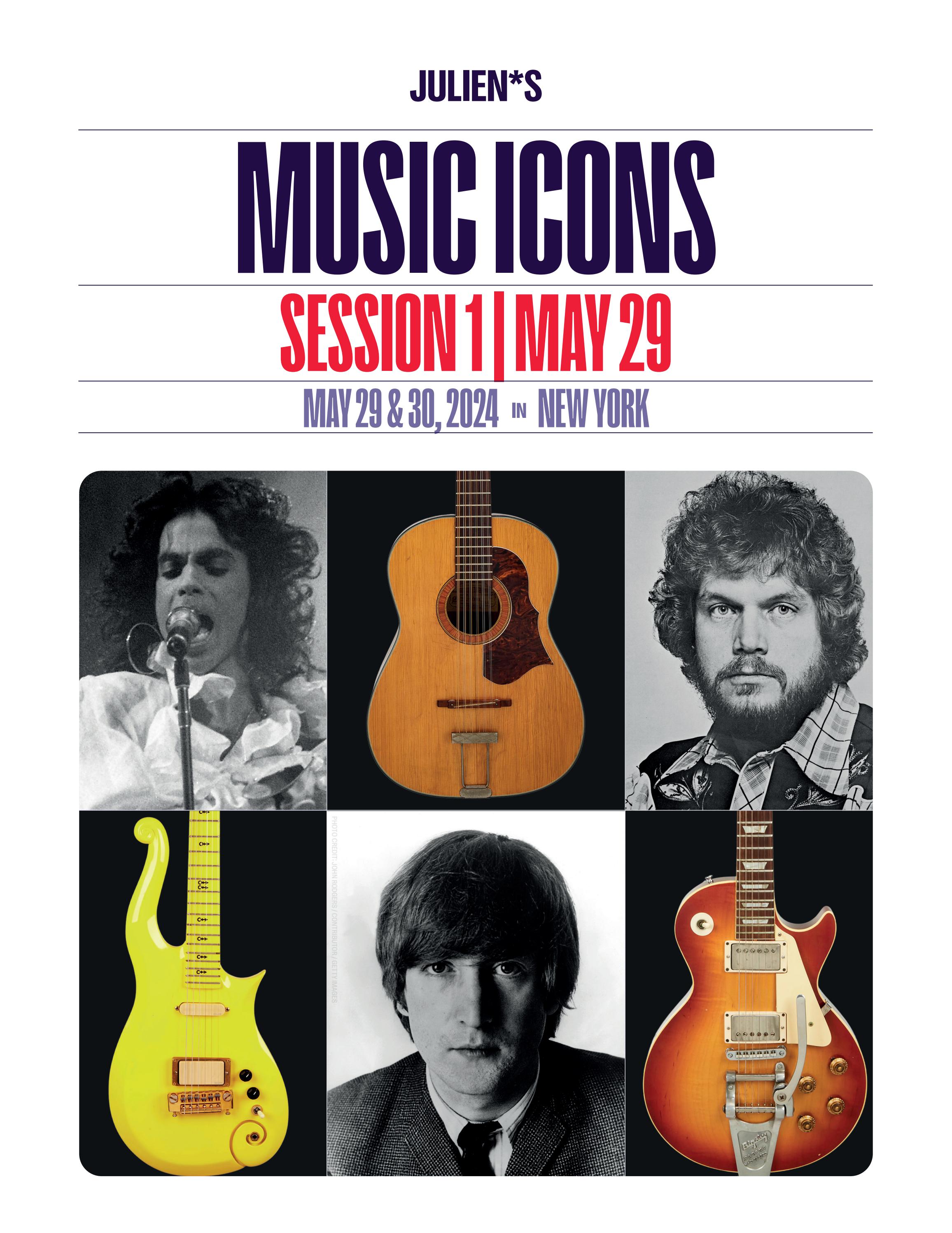 その他 julien's auctions Music Icons Music Icons